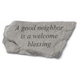 Berry Kay - Inc. A Good Neighbor Is A Welcome Blessing - Garden Accent - 6 Inches x 3 Inches 75920